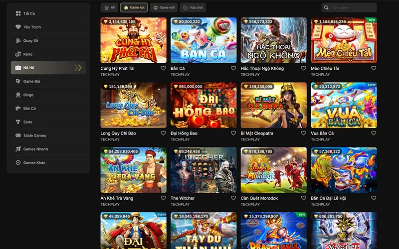 BUBET 10 Trò chơi slot tại BUBET