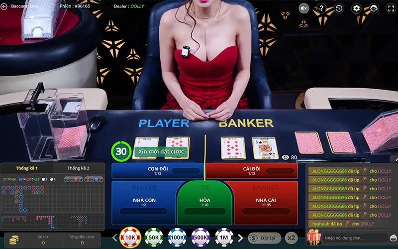 CASINO 1 Dealer live casino BUBET chia bài trực tiếp không delay