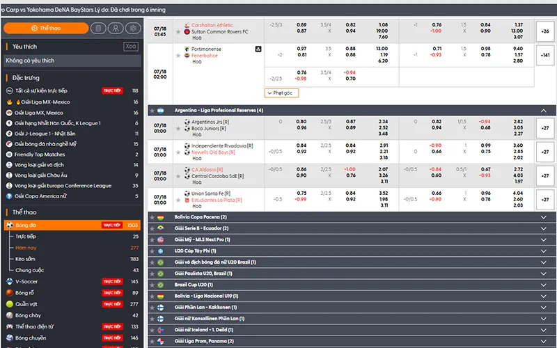 Tỷ lệ kèo bóng đá trực tuyến tại BUBET kèo bóng đá